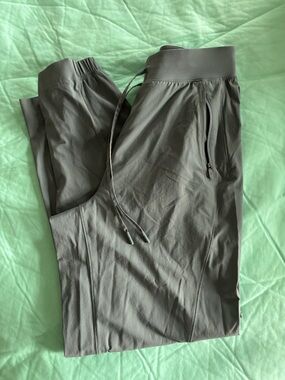 lululemon athletica gray Drawstring Athletic Joggers